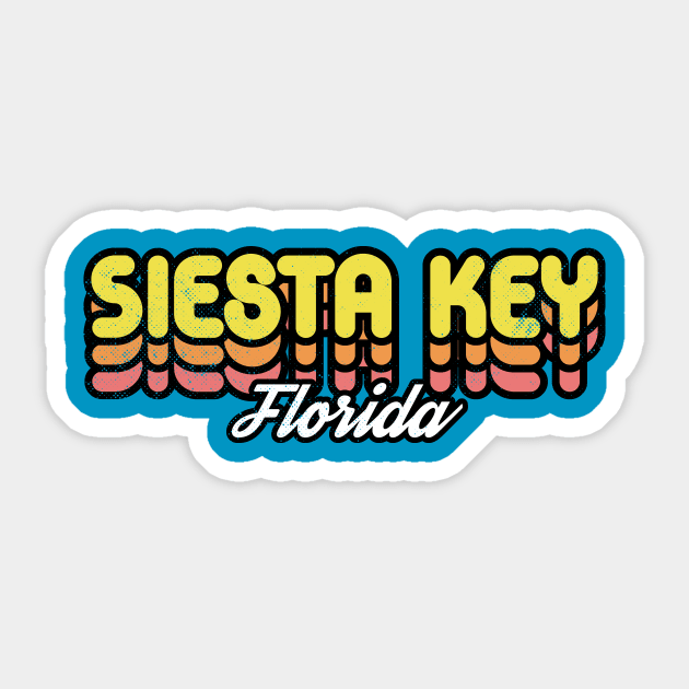 Siesta Key Florida Sticker by rojakdesigns